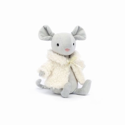 Jellycat Comfy Coat Mouse Australia | 450891BLZ